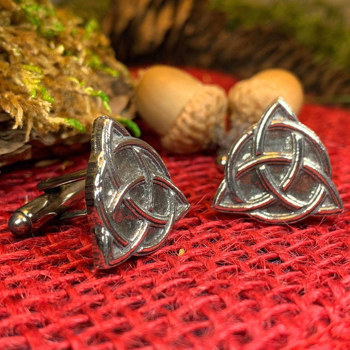 Trinity Knot Cuff Links - 