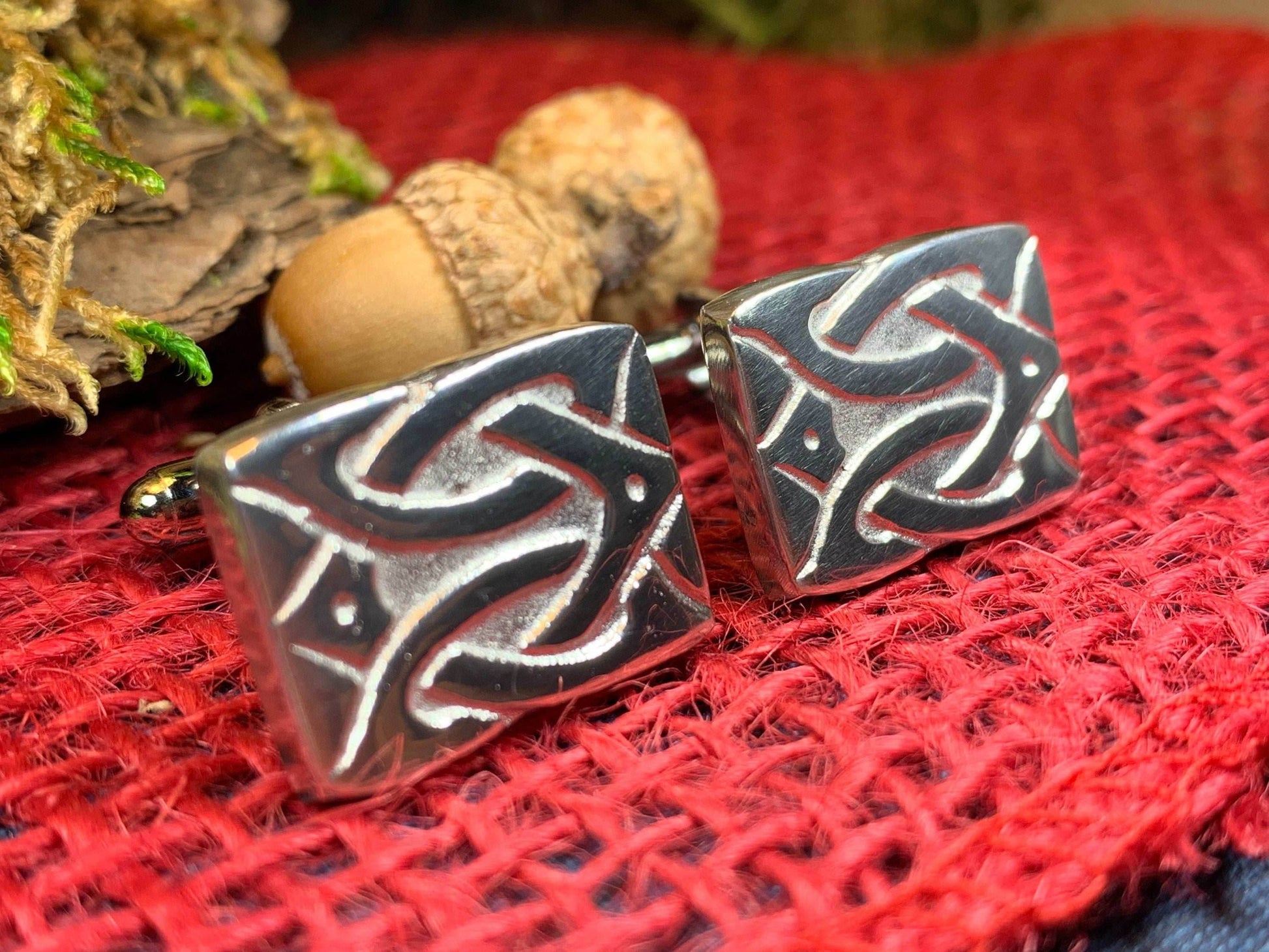 Sinclair Celtic Knot Cuff Links - 