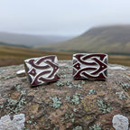 Sinclair Celtic Knot Cuff Links