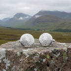 Round Celtic Cross Cuff Links