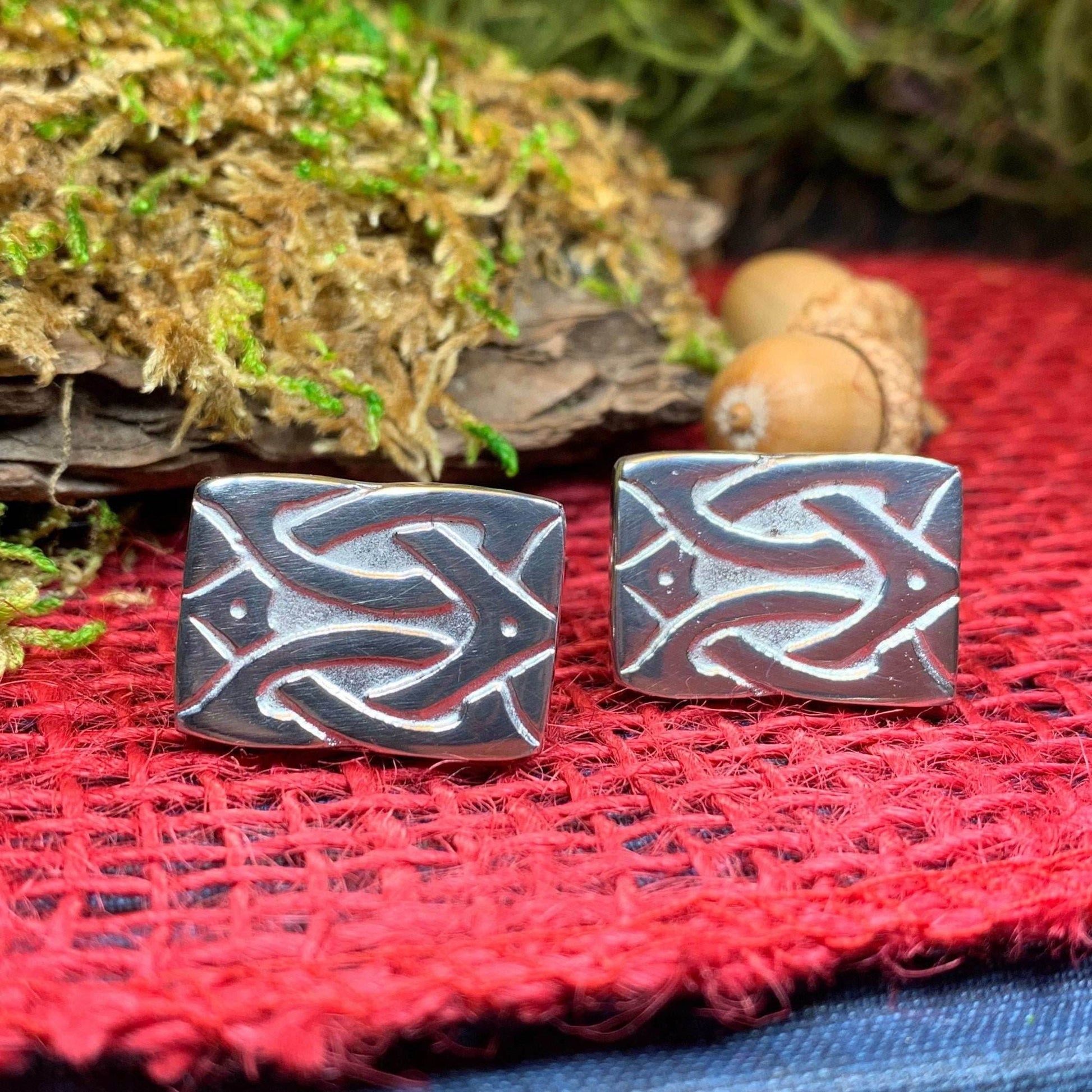 Sinclair Celtic Knot Cuff Links - 