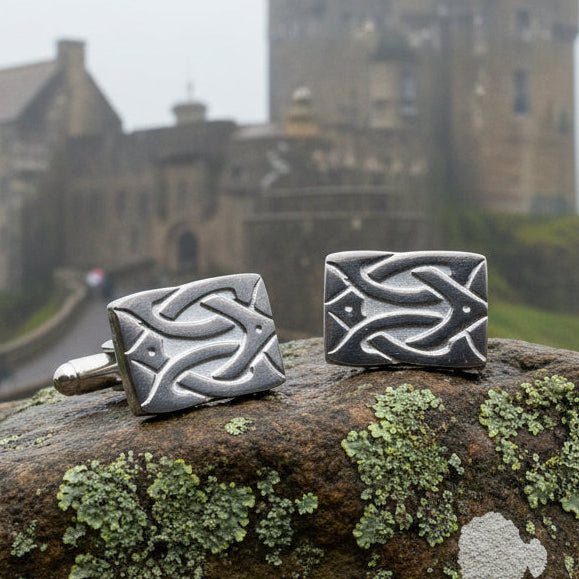 Sinclair Celtic Knot Cuff Links
