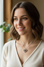 Heathergems Open Heart Necklace