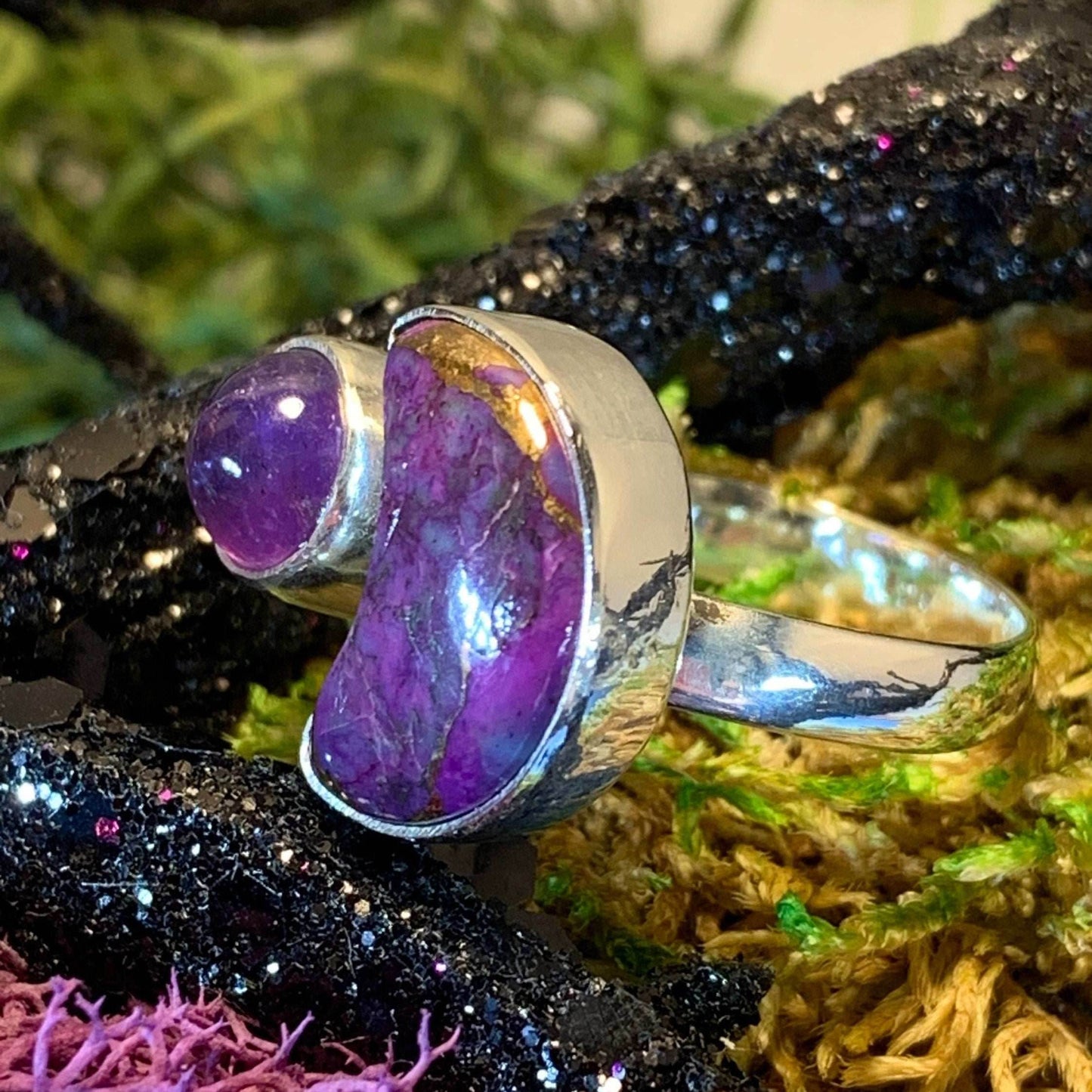 Khoeli Crescent Moon Ring - 7