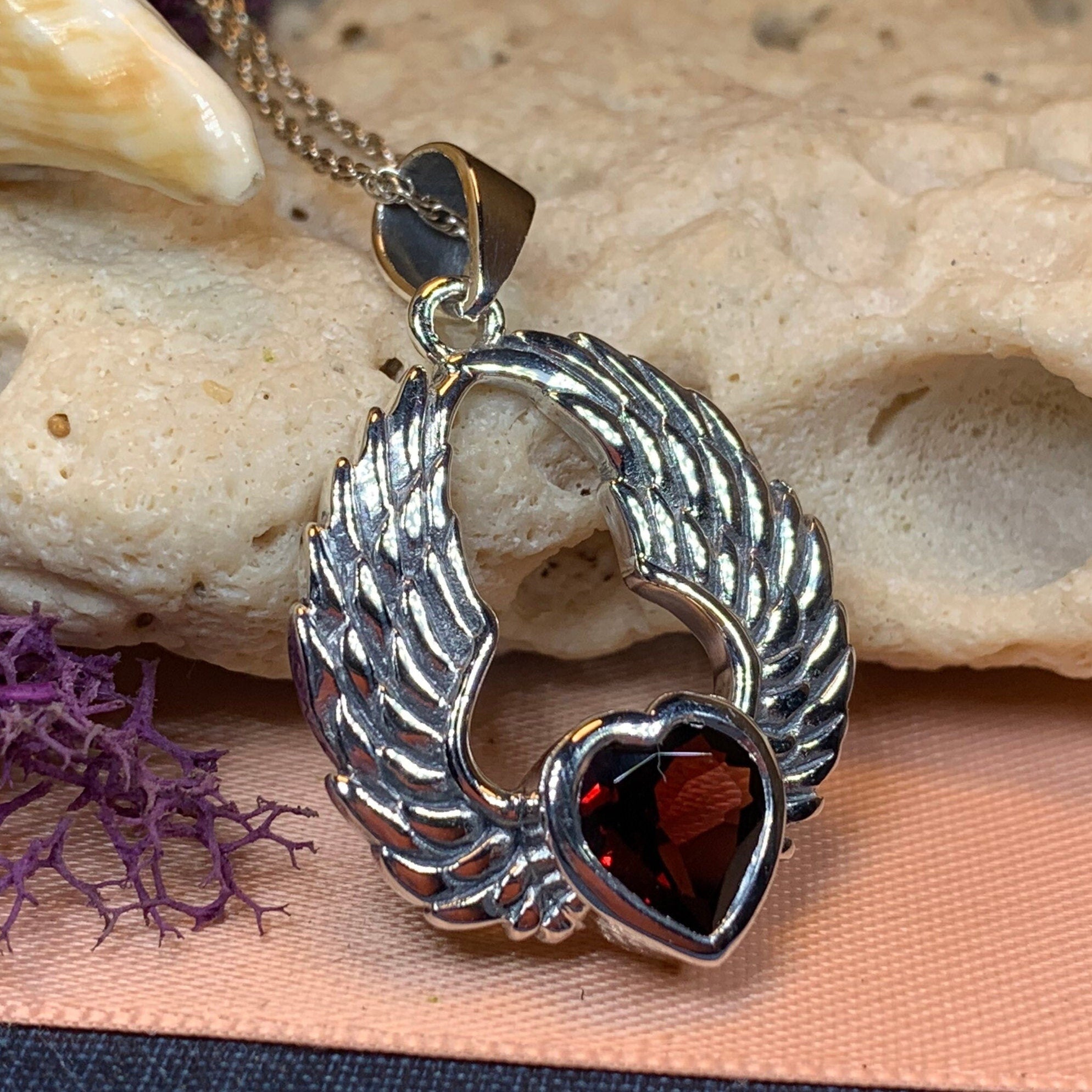 Sidney Angel Wings Necklace
