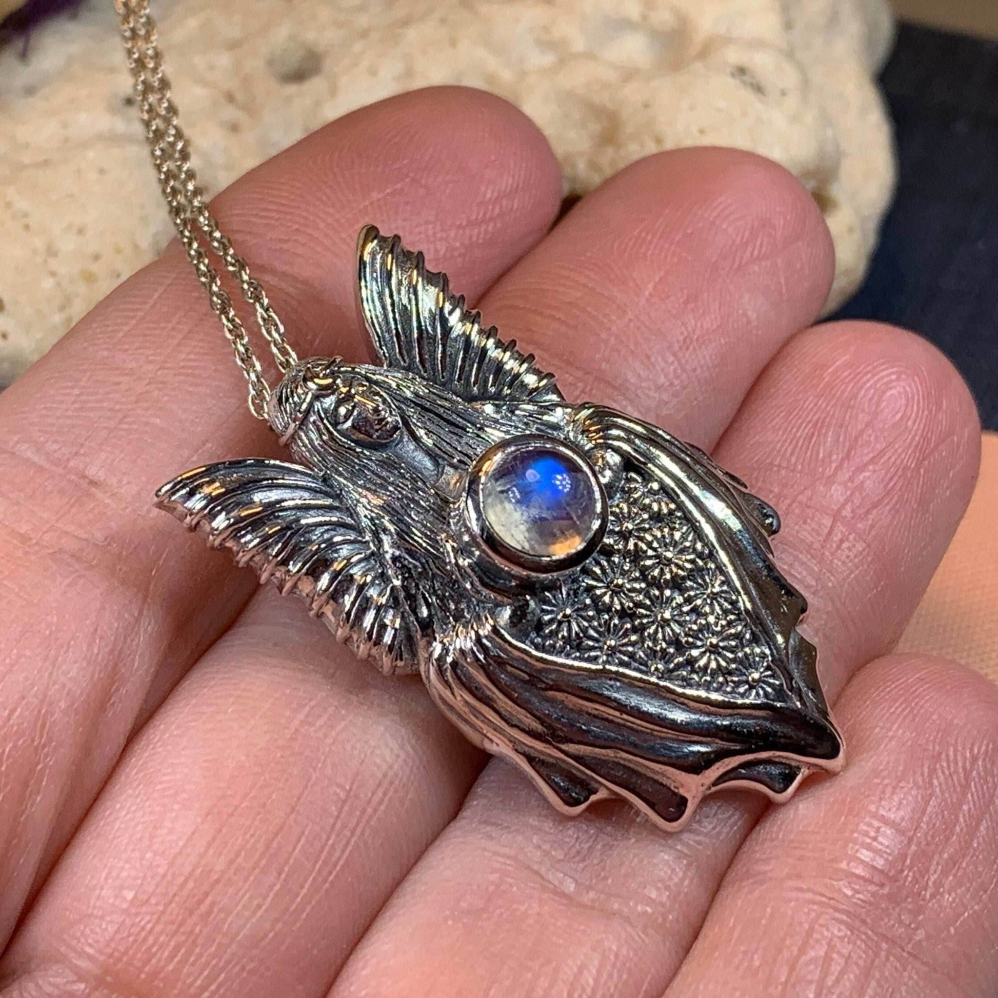 Titania Fairy Queen Necklace - 18 / Garnet