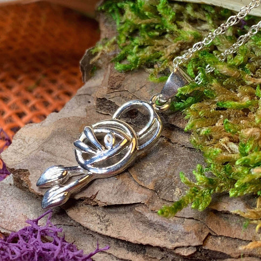 Mackintosh Rose Necklace - 18