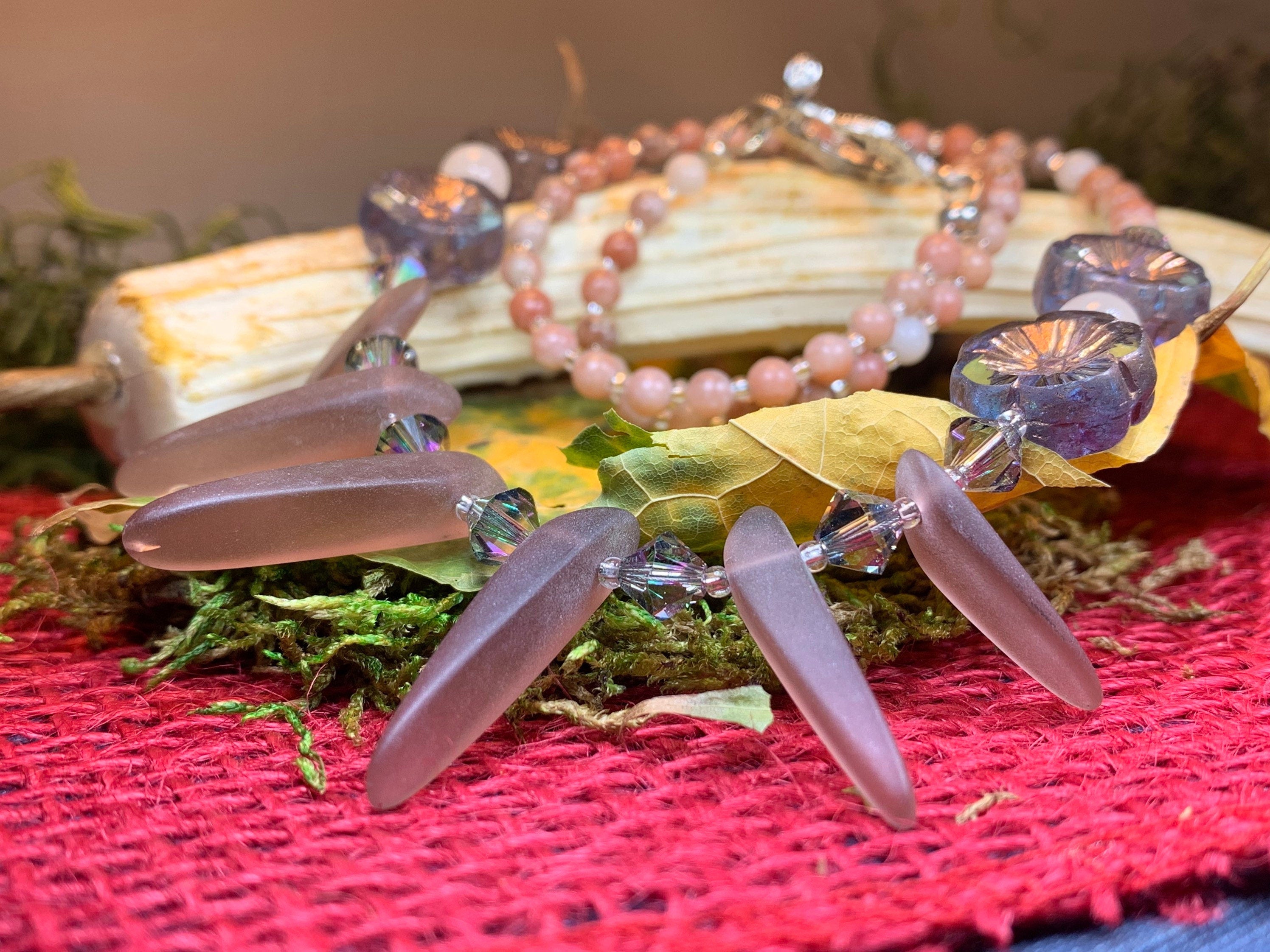 Highland Sunrise Crystal Necklace
