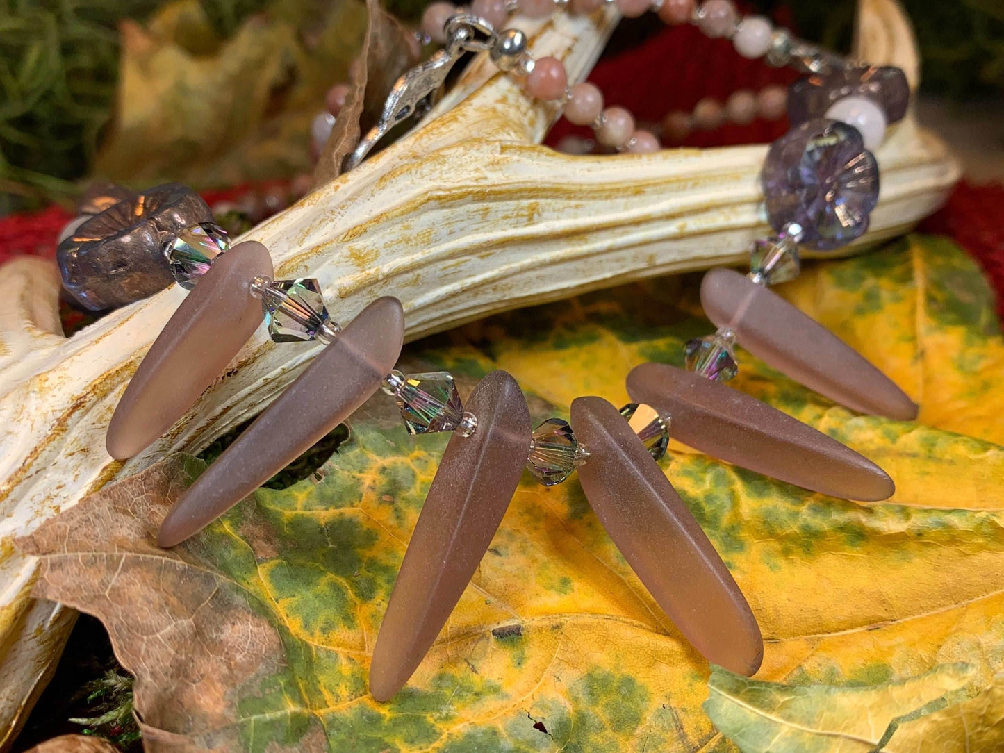 Highland Sunrise Crystal Necklace - 