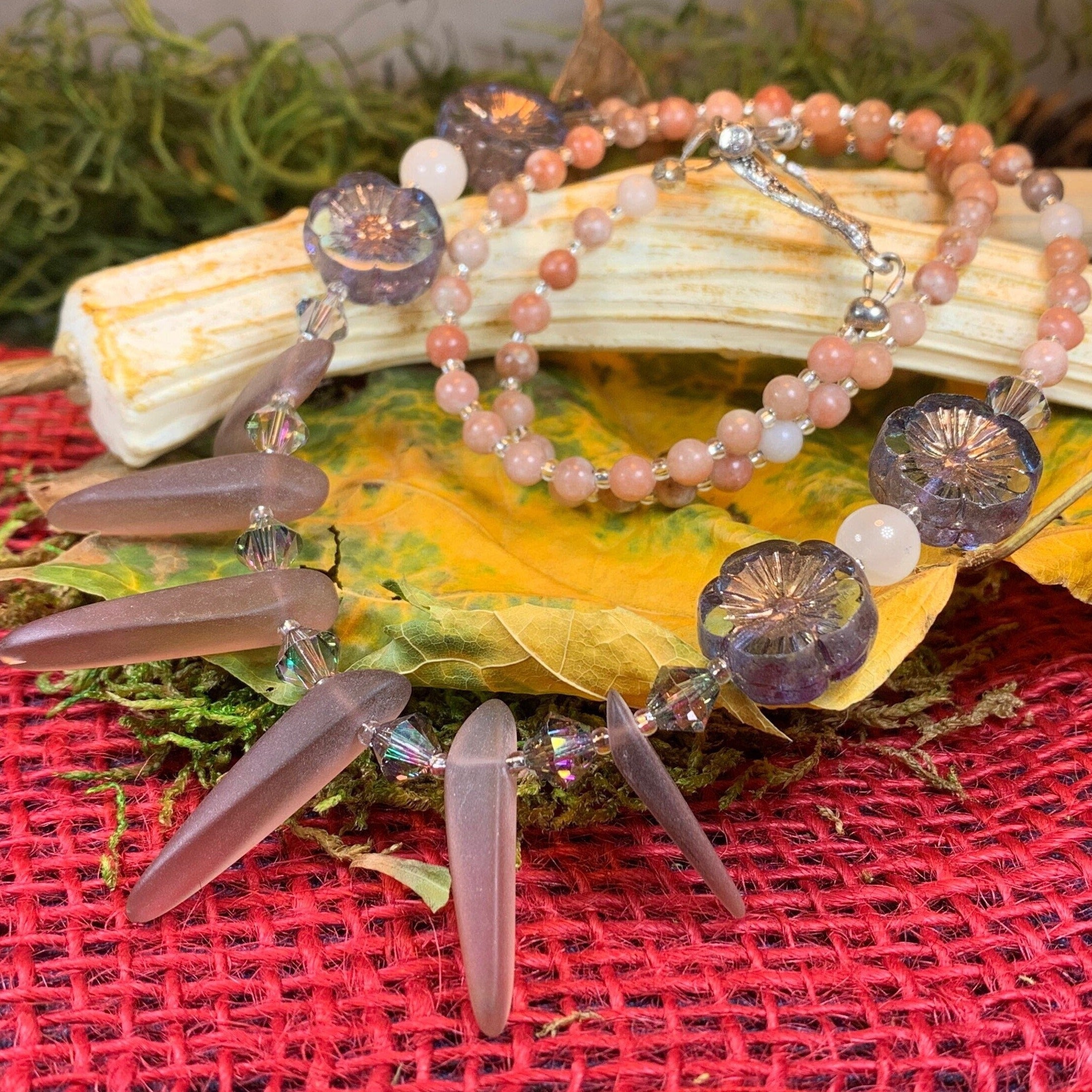 Highland Sunrise Crystal Necklace
