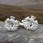 Alba Thistle Cuff Links