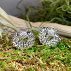 Alba Thistle Cuff Links