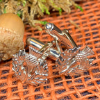 Alba Thistle Cuff Links