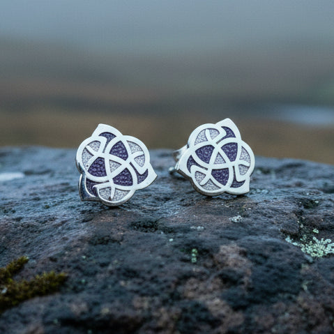 Celtic Knot Stud Earrings