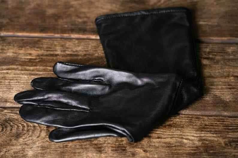 Witcher Leather Gloves (Witcher s2) - one right-hand glove / Brown (as on photo)