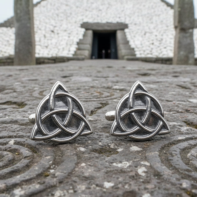 Trinity Knot Cuff Links