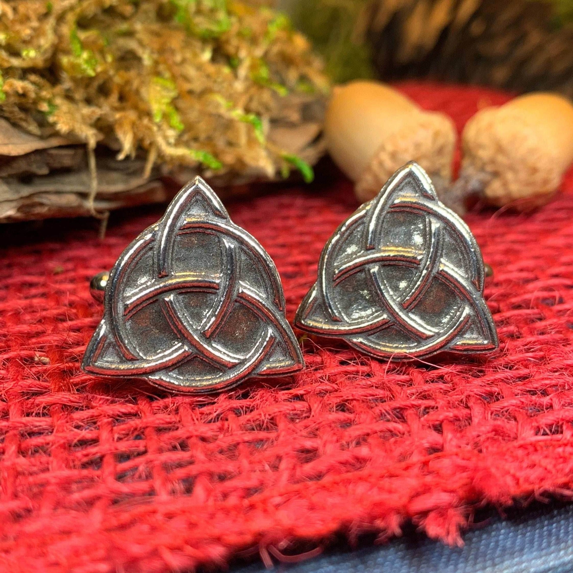 Trinity Knot Cuff Links - 