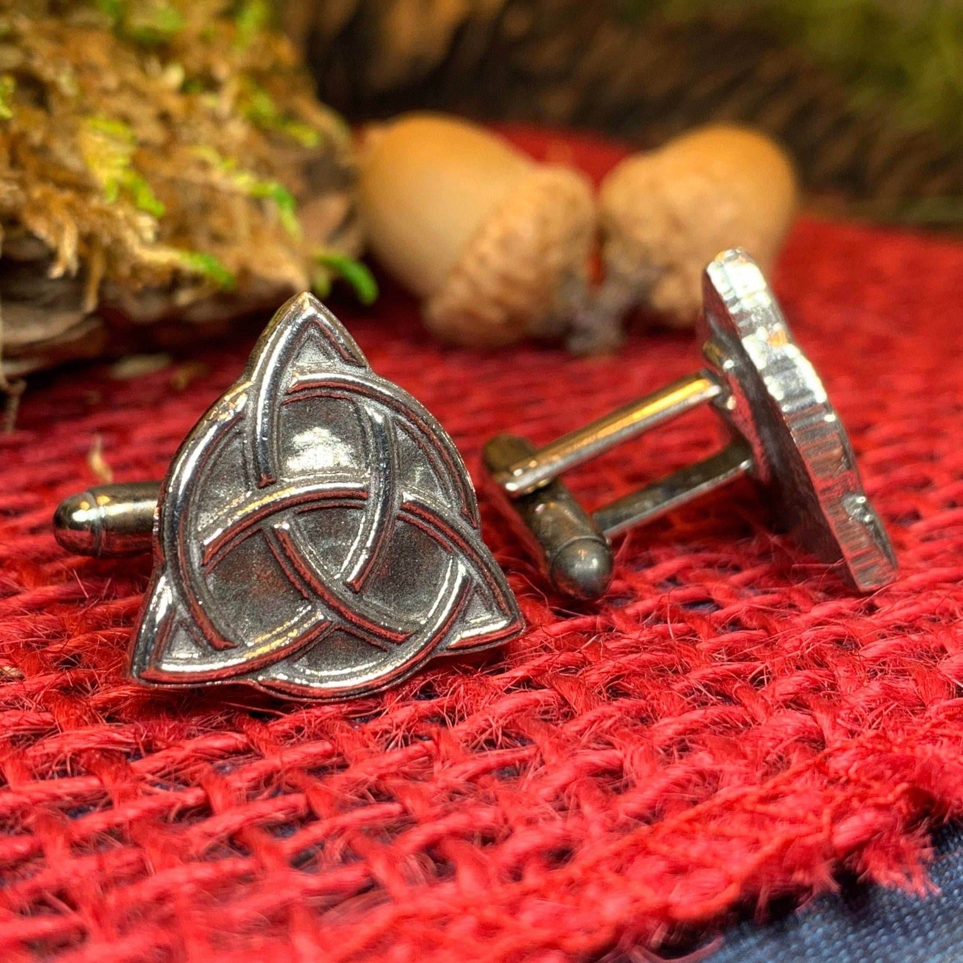 Trinity Knot Cuff Links - 