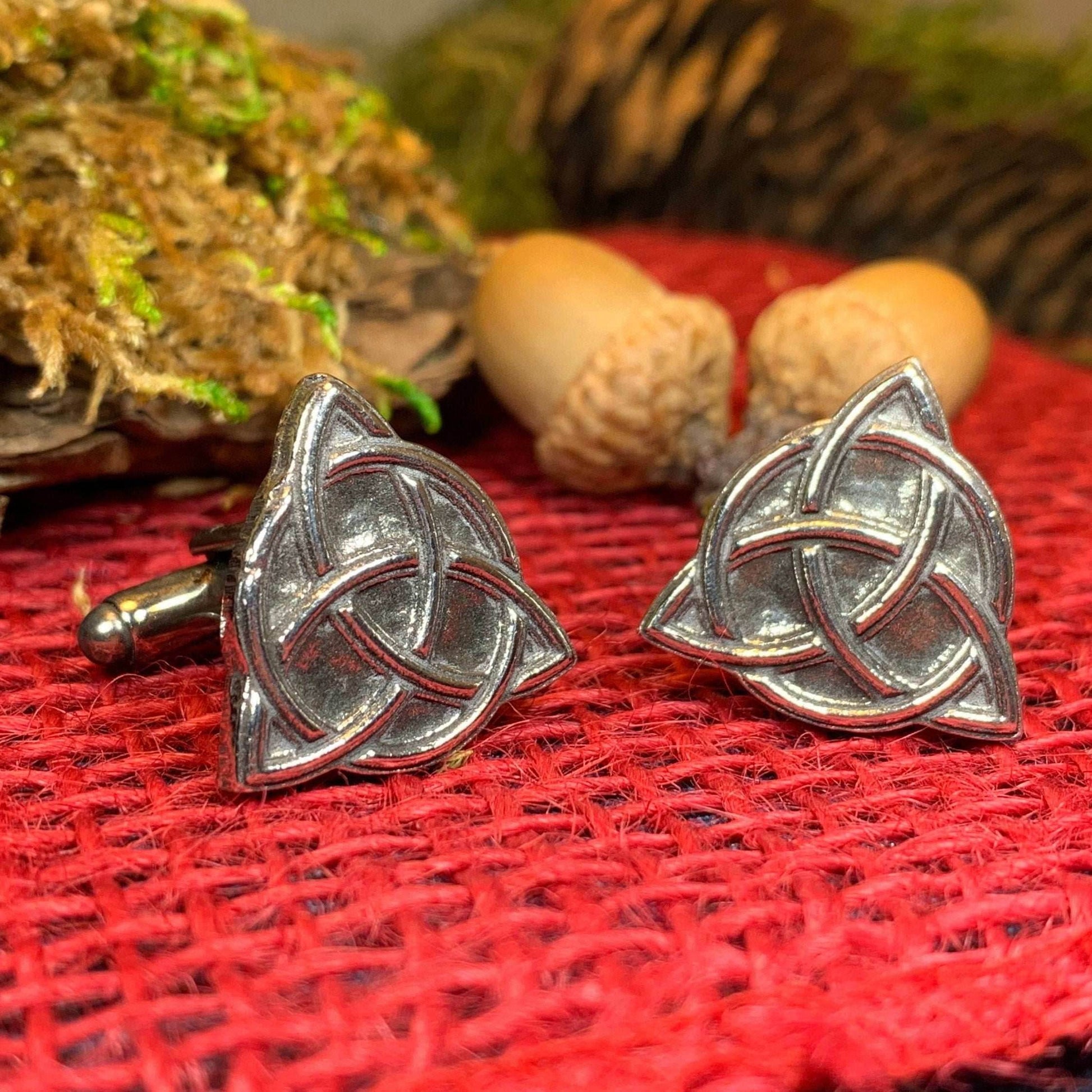 Trinity Knot Cuff Links - 