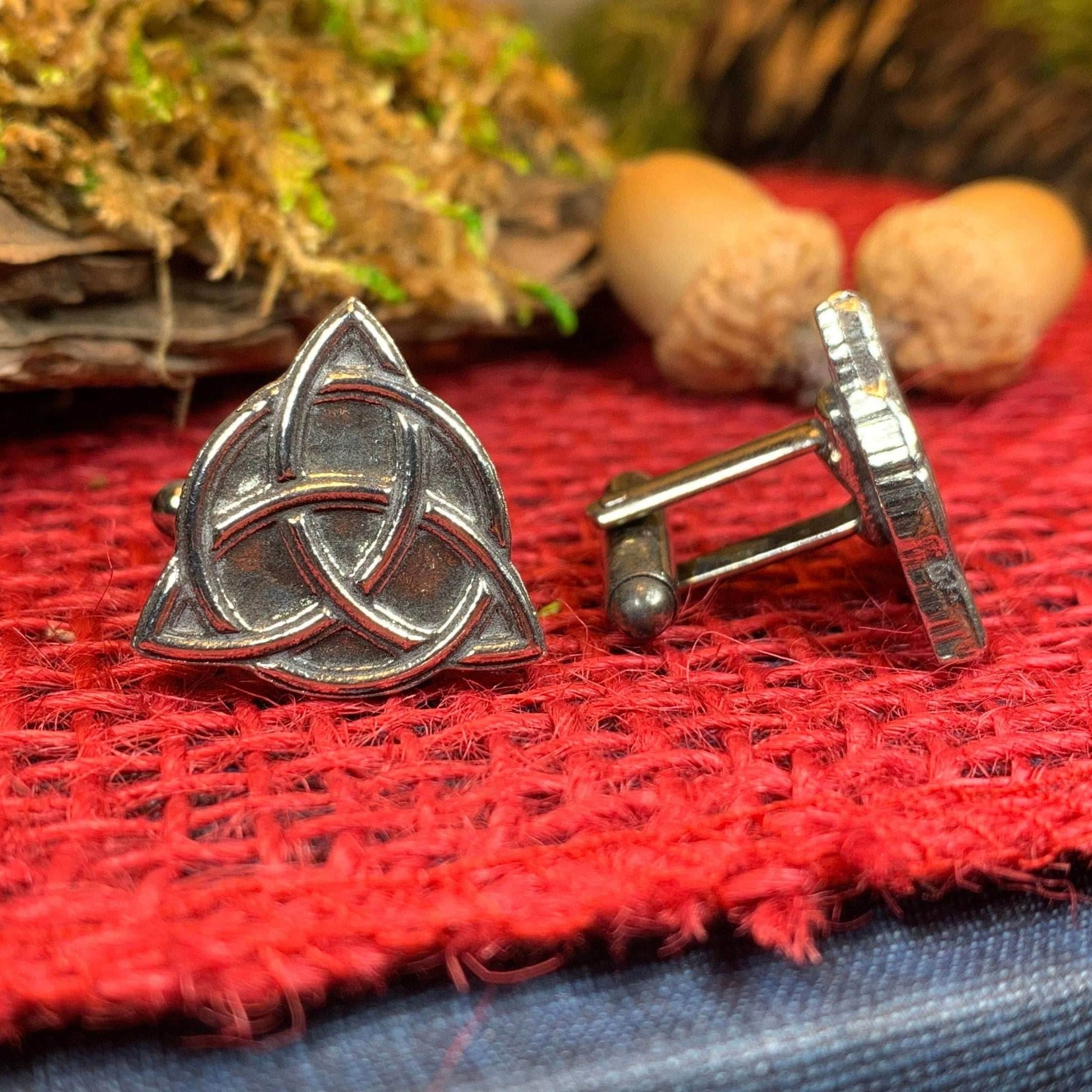 Trinity Knot Cuff Links - 