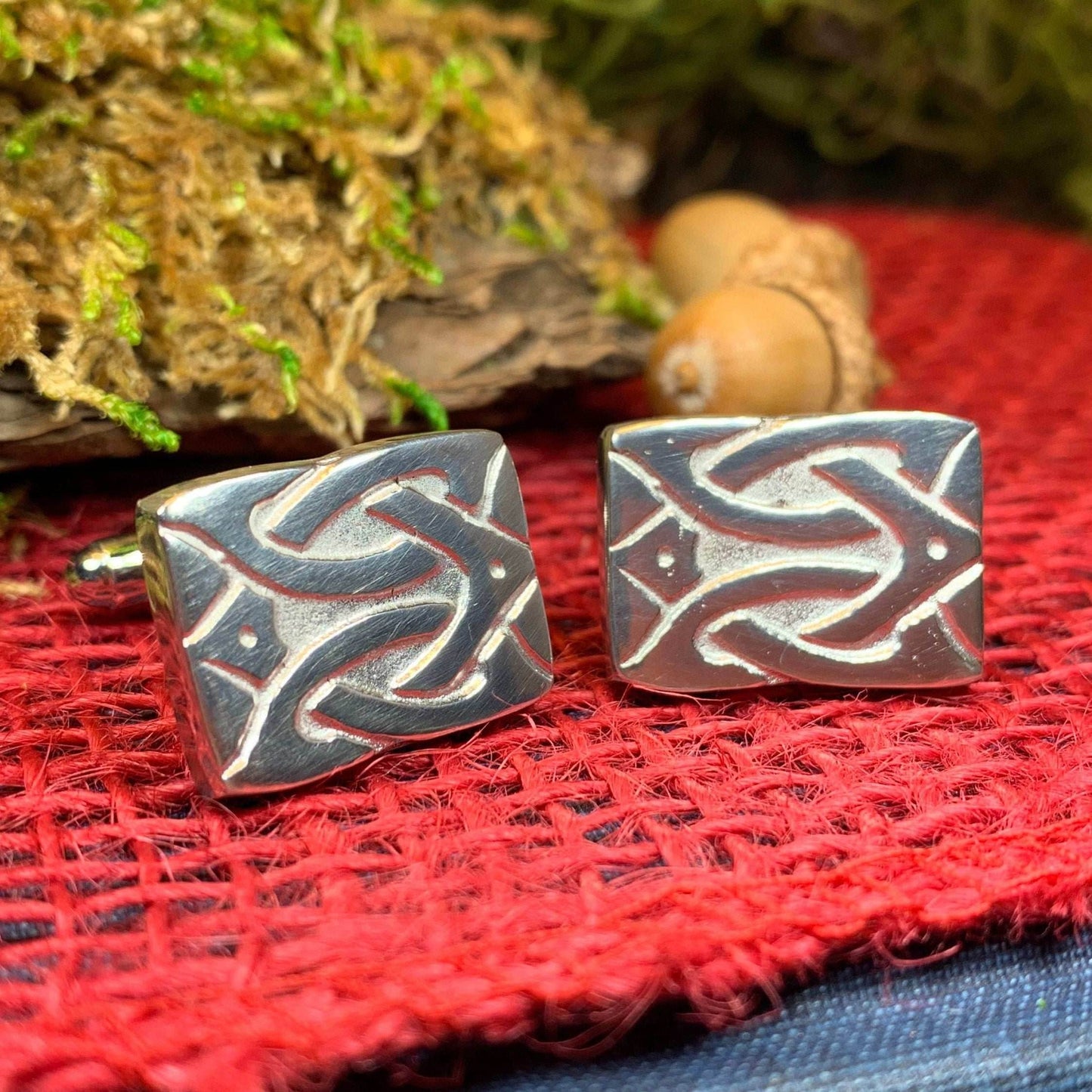 Sinclair Celtic Knot Cuff Links - 