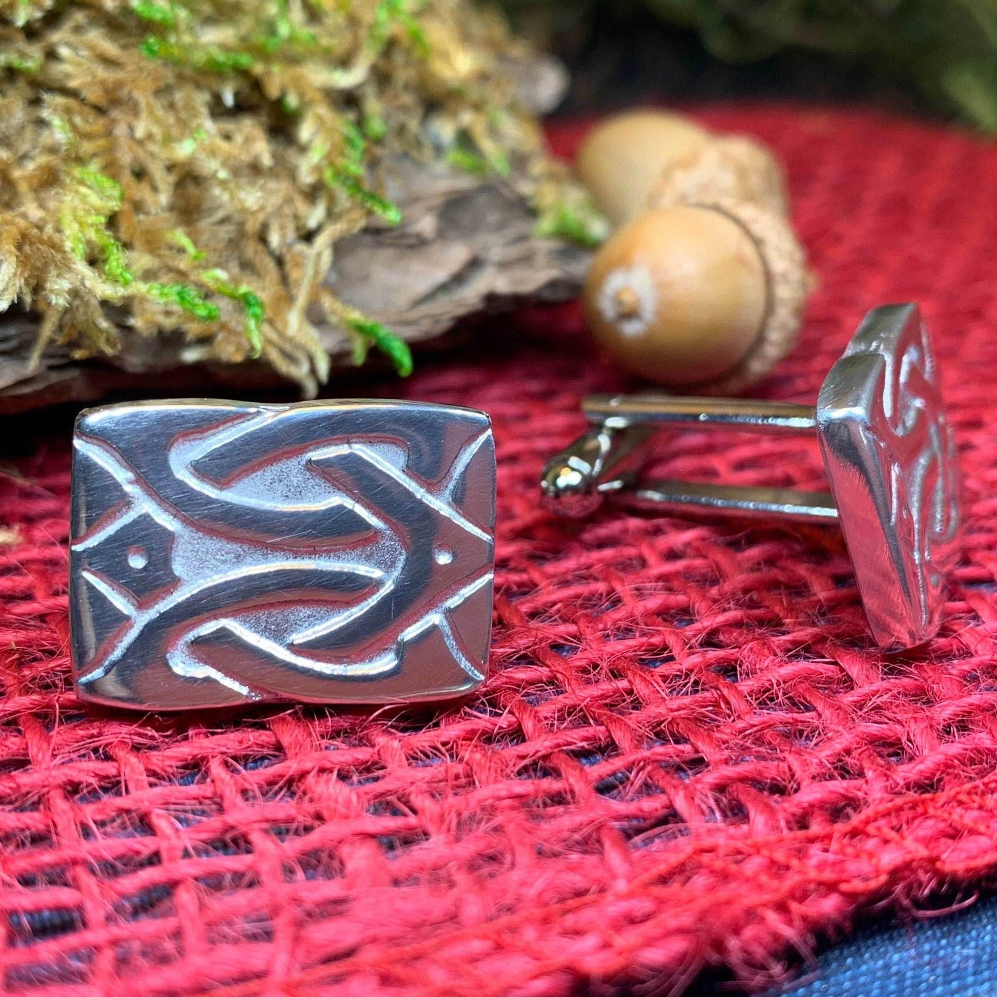 Sinclair Celtic Knot Cuff Links - 