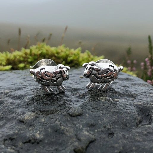 Irish Sheep Post Earrings
