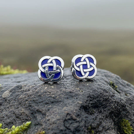Dara Knot Stud Earrings
