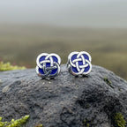 Dara Knot Stud Earrings
