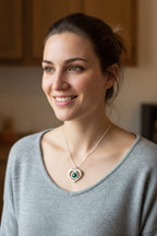 Heathergems Open Heart Necklace