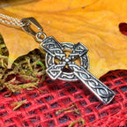 Graeme Celtic Cross Necklace - 