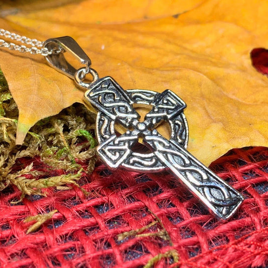Graeme Celtic Cross Necklace - 