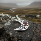Arlynn Celtic Moon Necklace