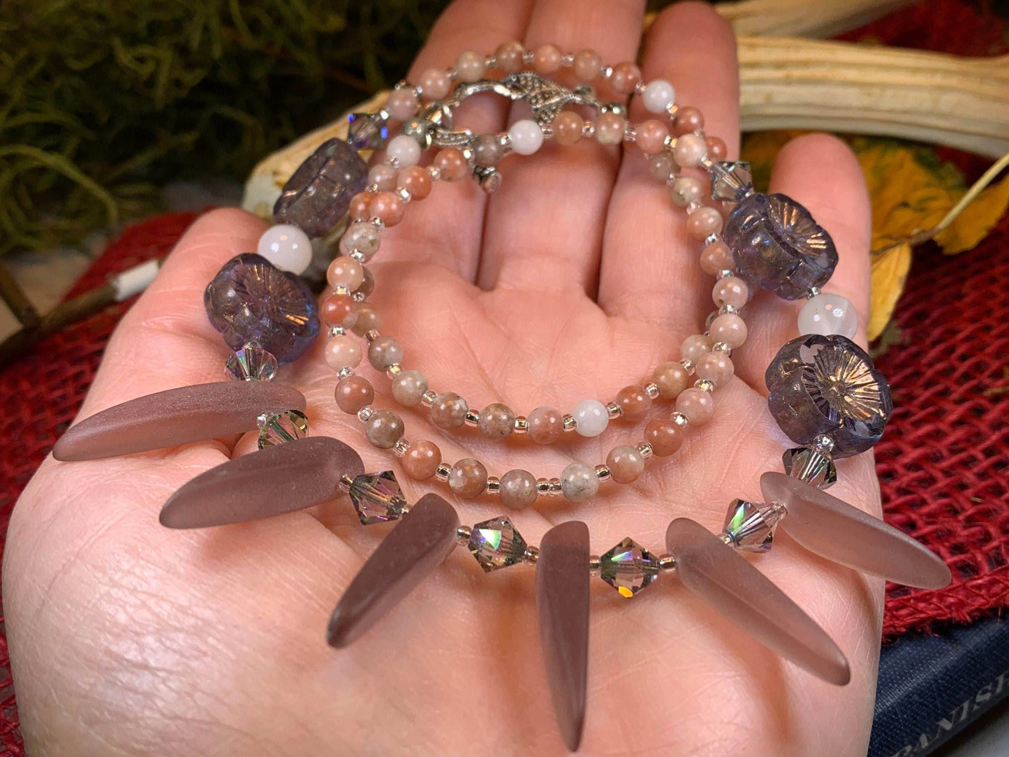 Highland Sunrise Crystal Necklace - 