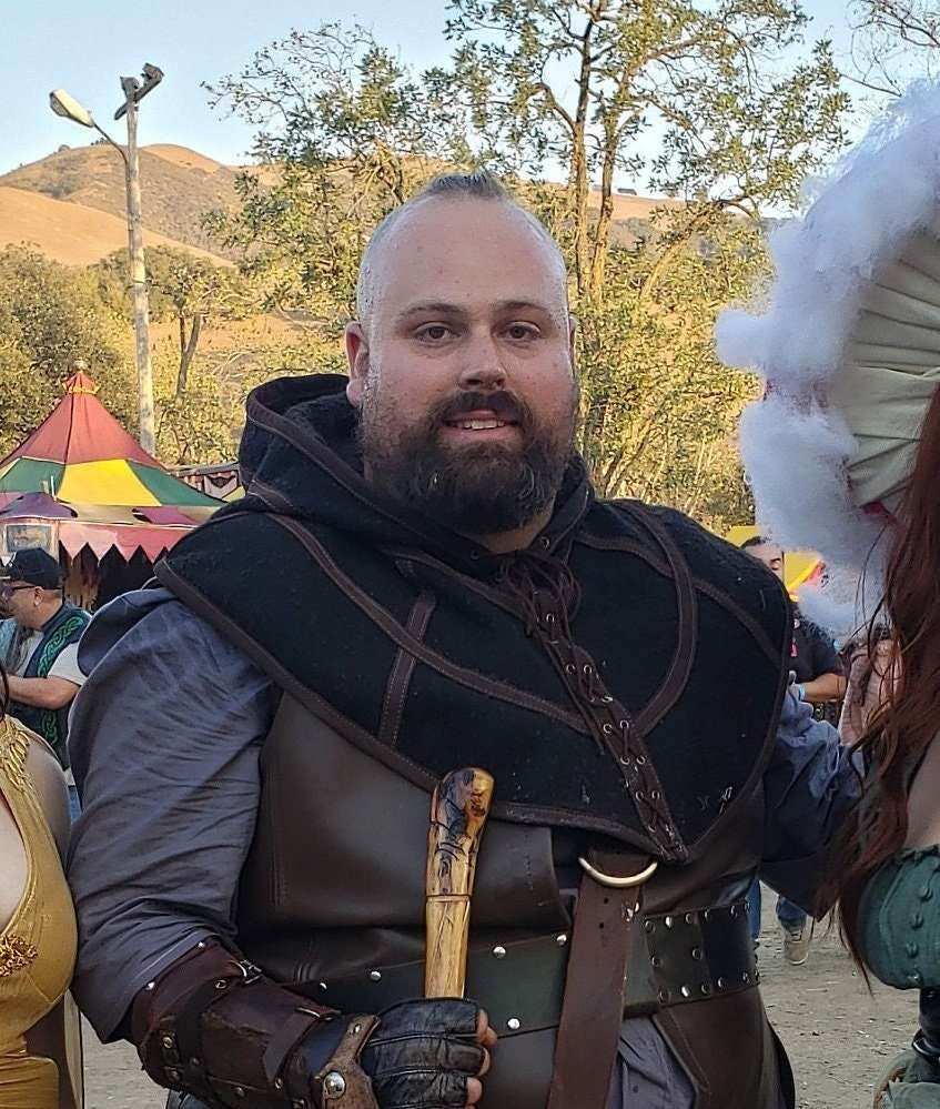 Jeff bridges hood with mantle (Seventh son) - S / Black