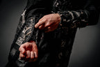 Medieval leather bracers for Larp - for one hand
