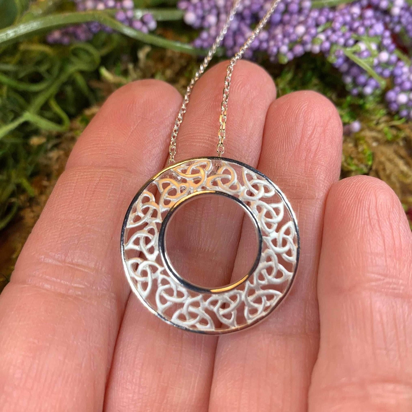 Forever Celtic Knot Necklace - 18