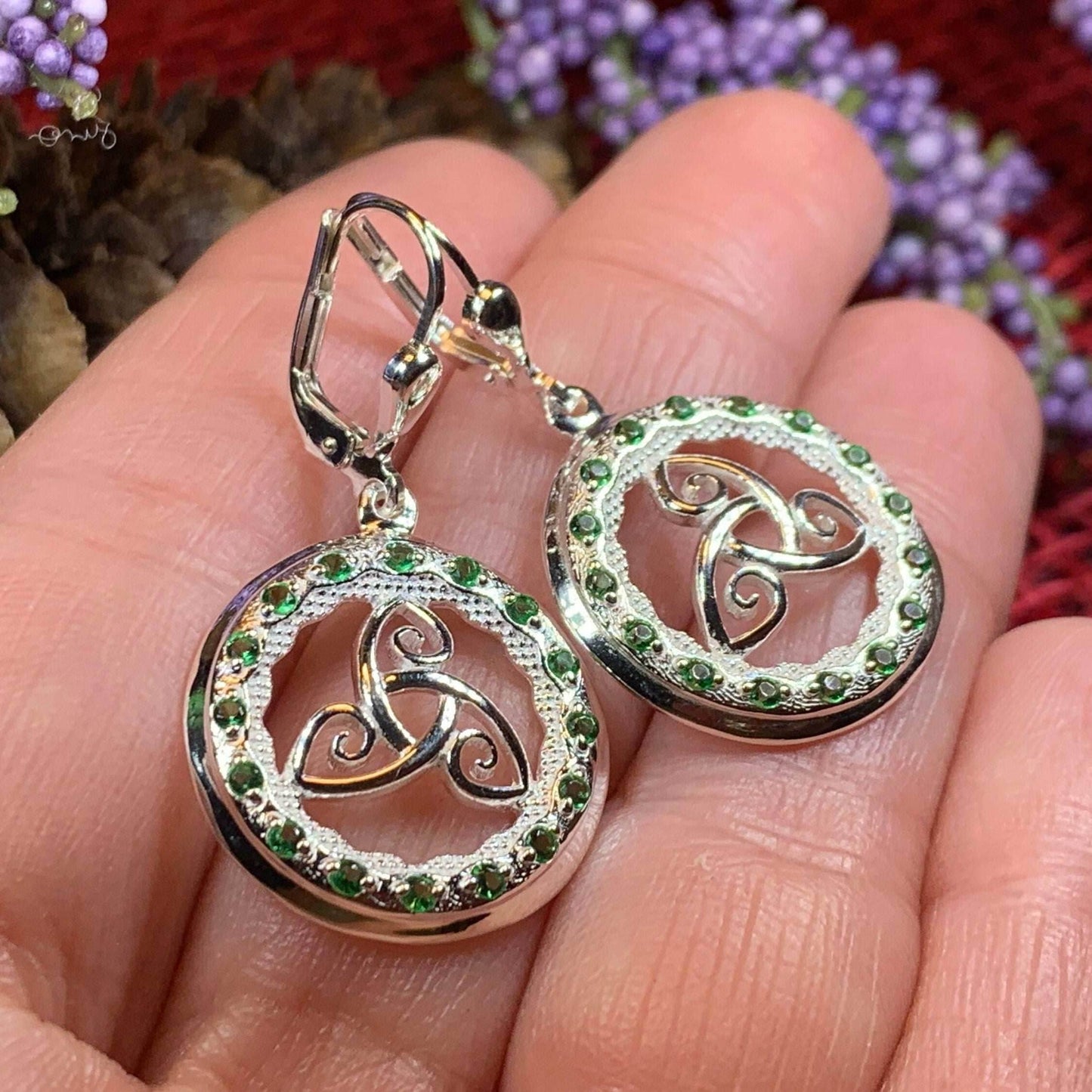 Makailyn Trinity Knot Earrings - 