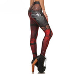 Death Pool Leggings | Yoga Pants | Cosplay Stretchy - Small