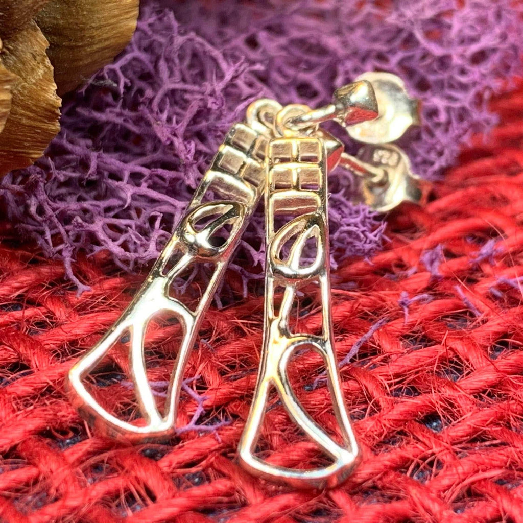 Mina Art Deco Earrings - 