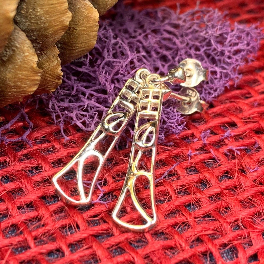 Mina Art Deco Earrings - 
