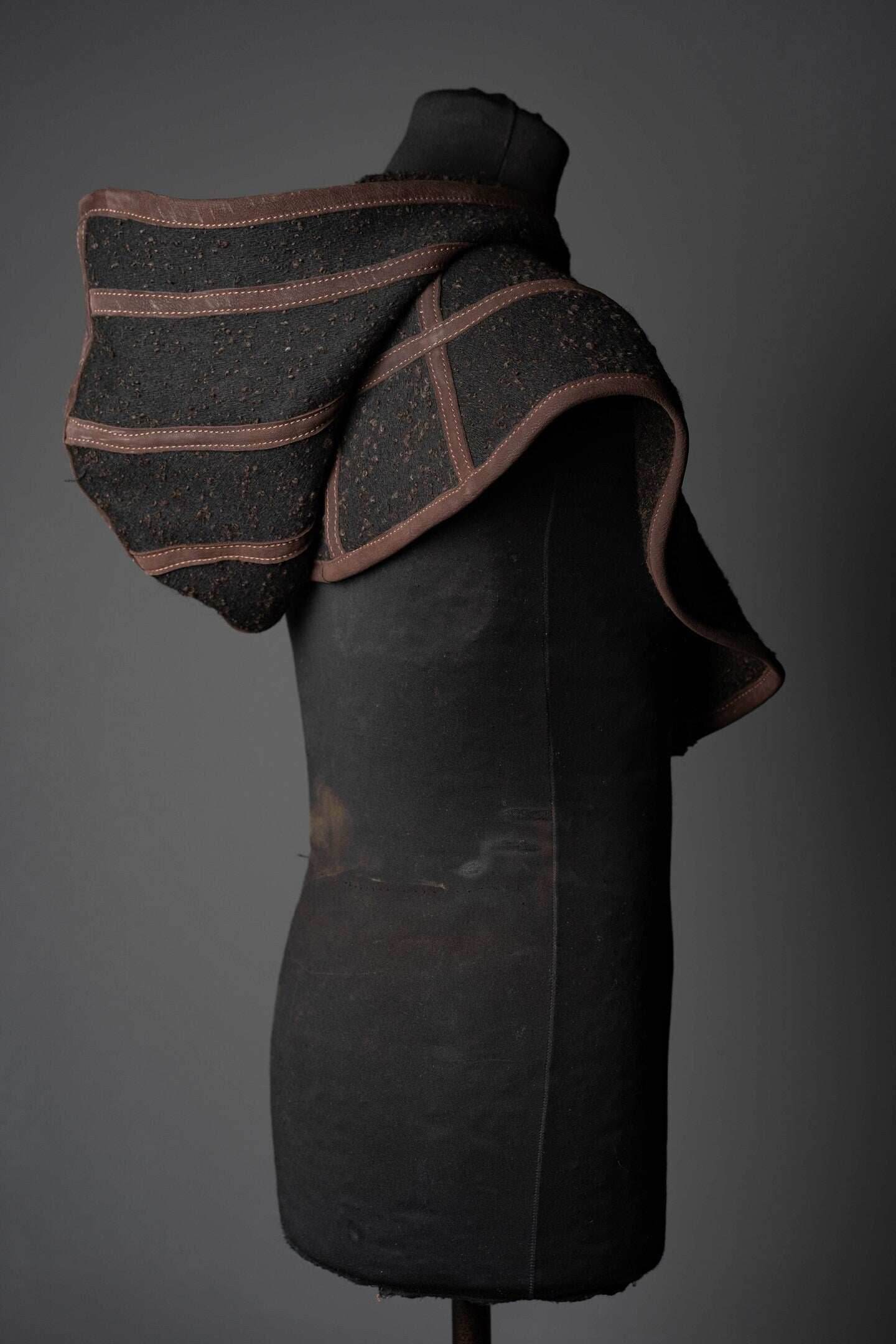 Jeff bridges hood with mantle (Seventh son) - S / Black