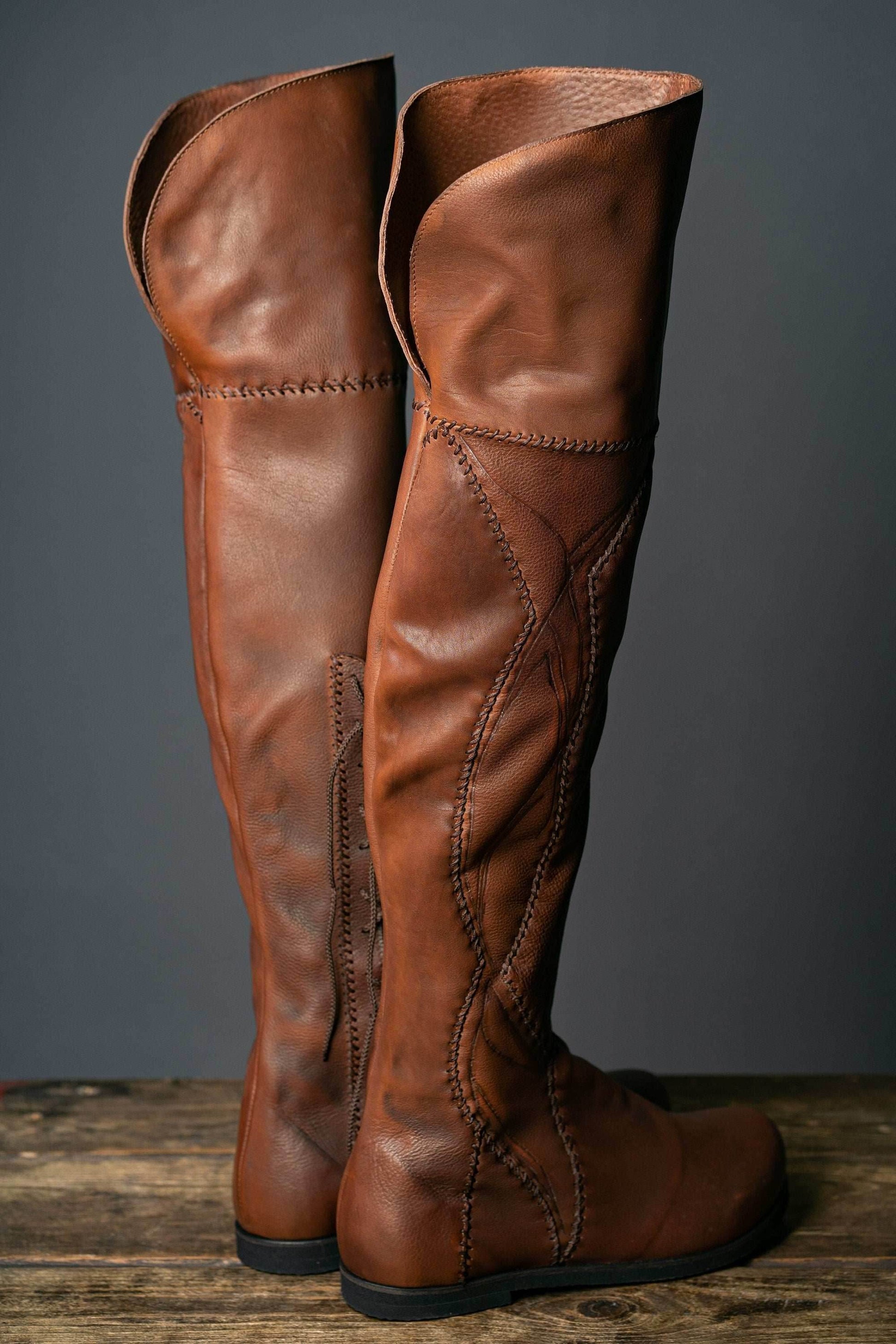 Tauriel leather high boots (The Hobbit) - 5