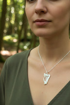 Alianna Irish Harp Necklace