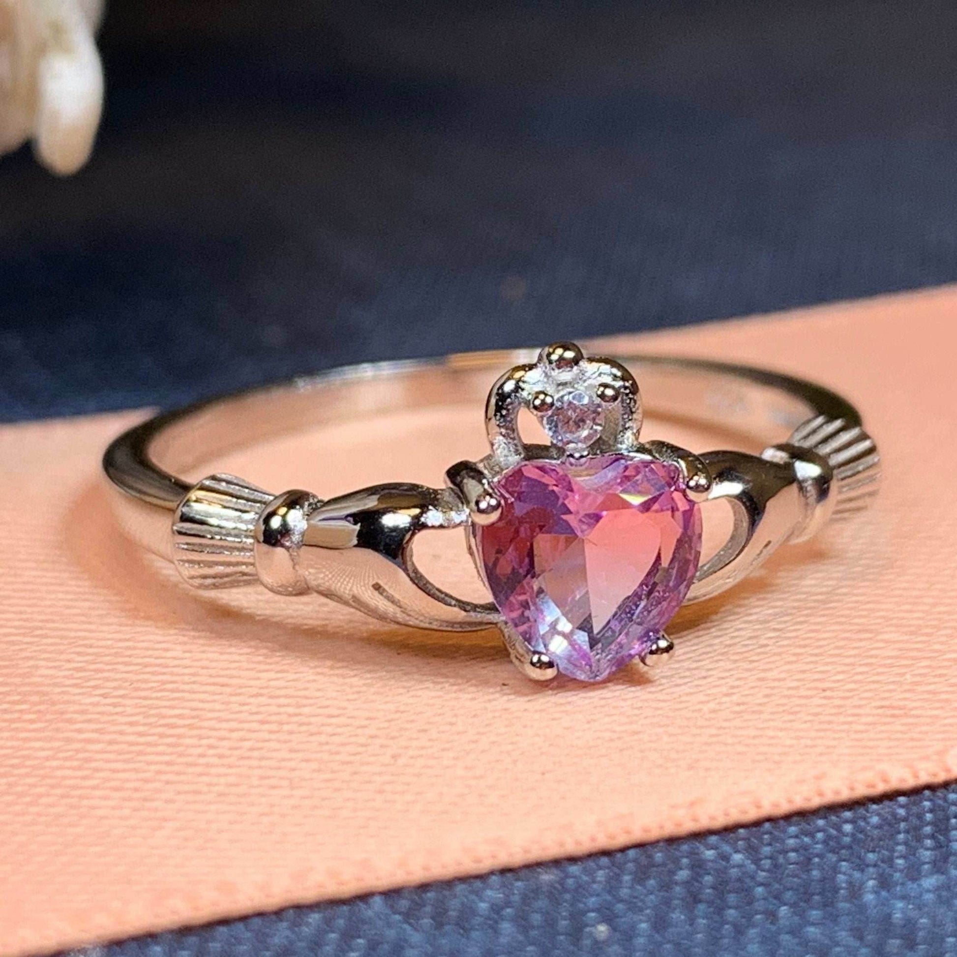 Ombre Claddagh Ring - 6