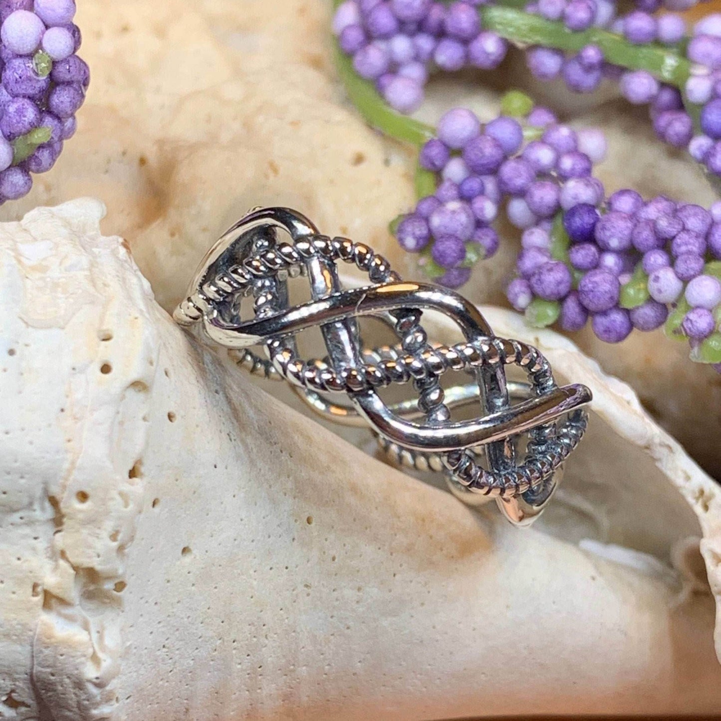 Eternity Celtic Knot Ring - 5