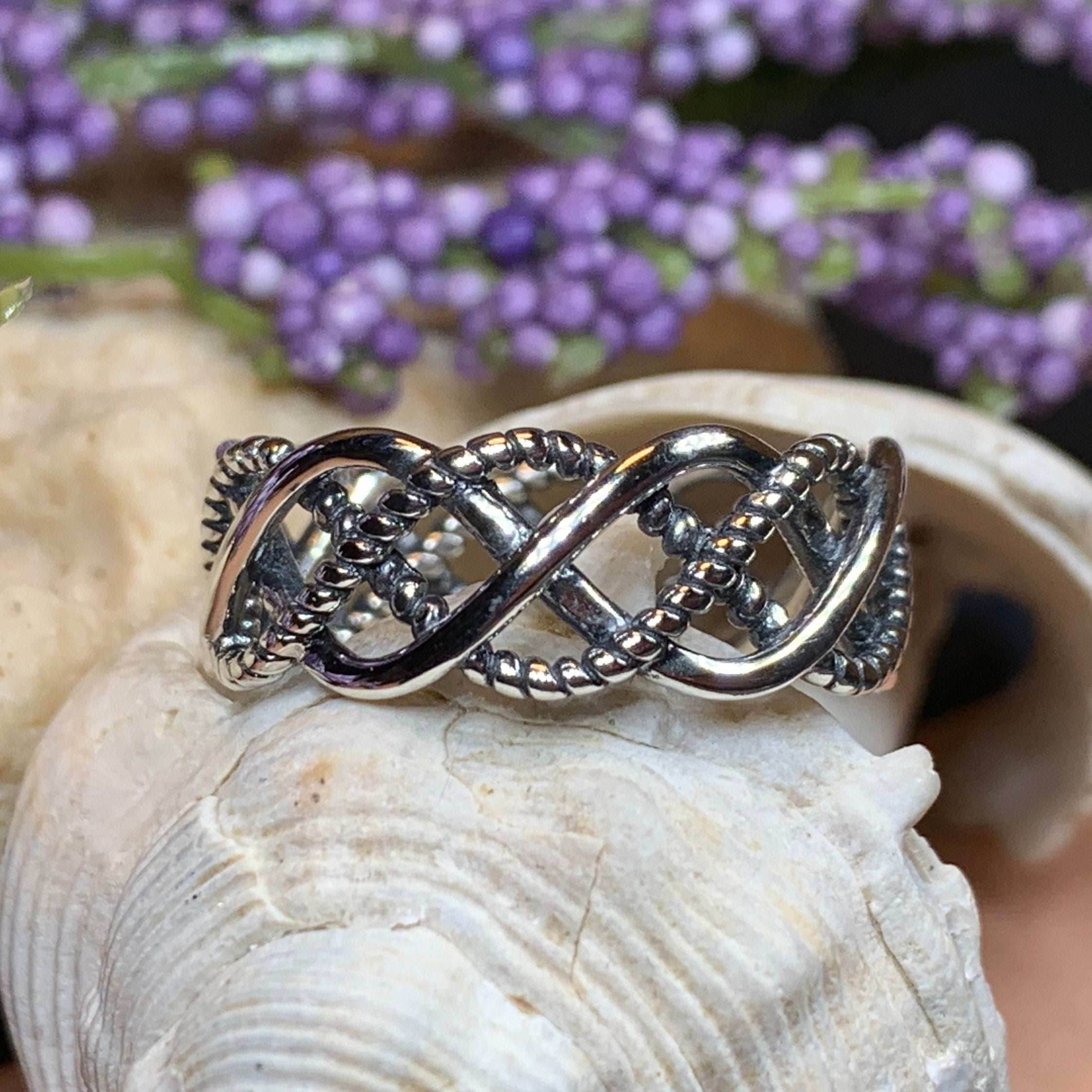 Eternity Celtic Knot Ring - 5