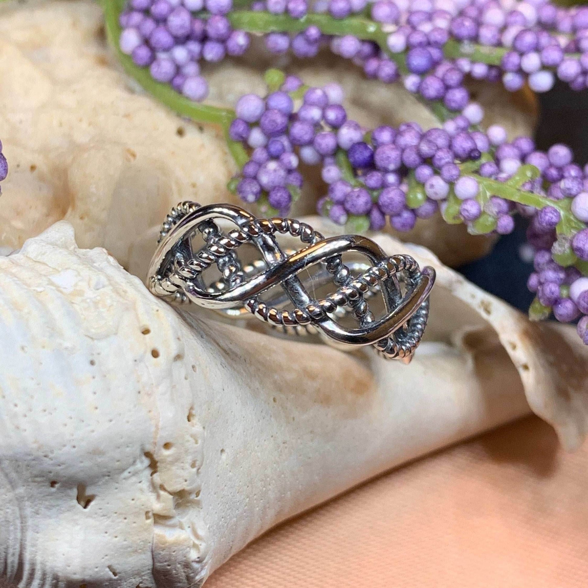 Eternity Celtic Knot Ring - 5