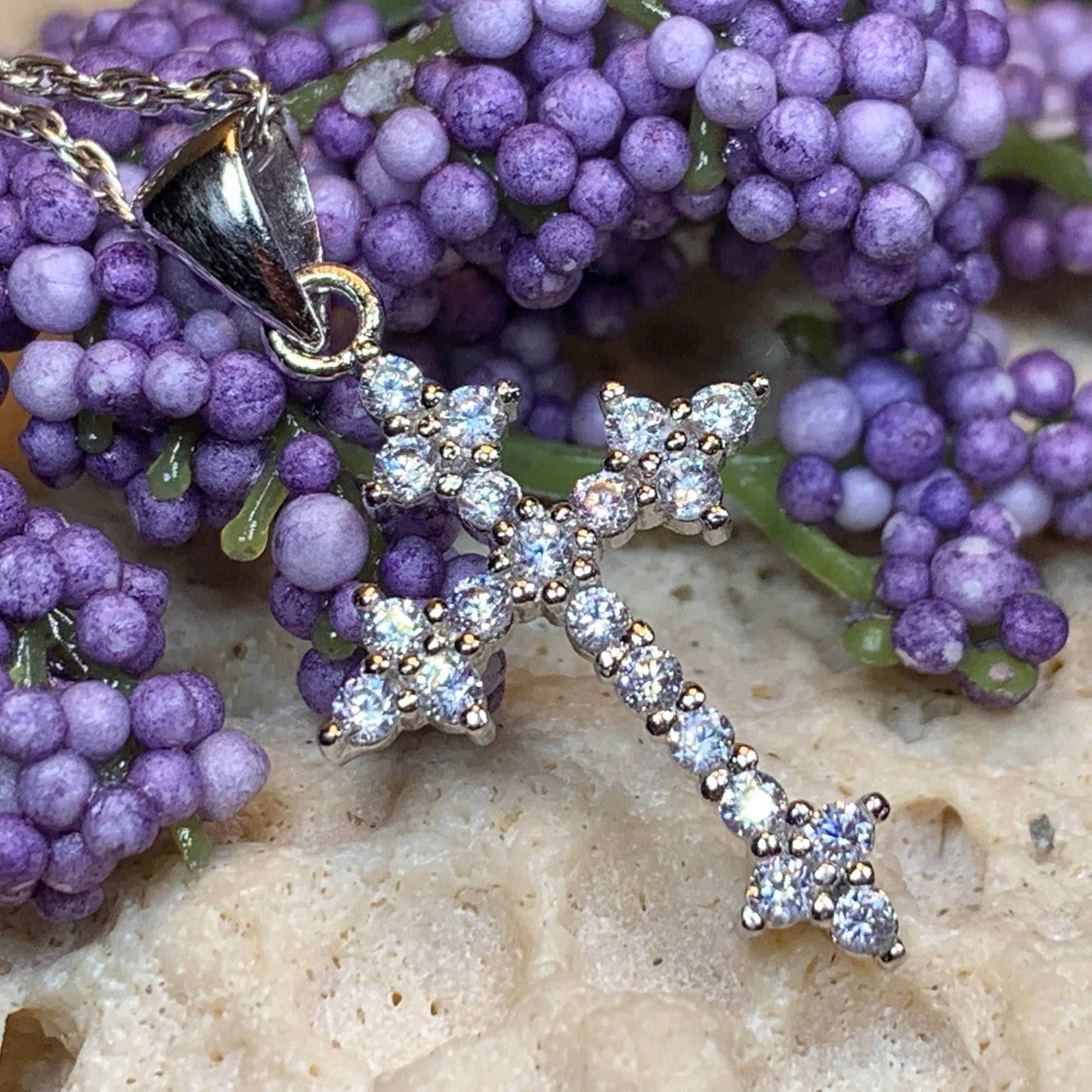 Cathedral Celtic Cross Necklace - 18