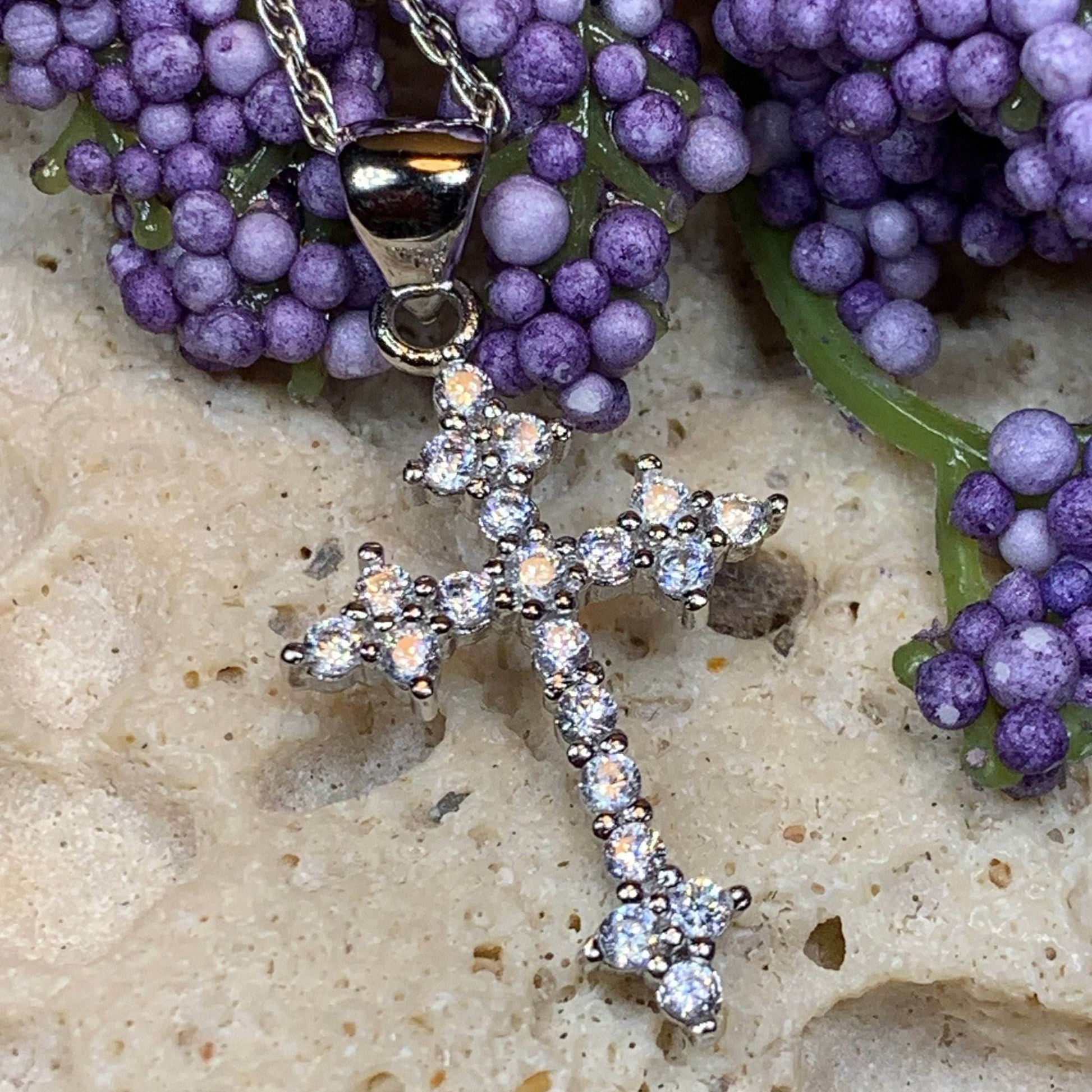 Cathedral Celtic Cross Necklace - 18